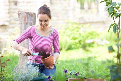Sustainable landscaping elements in Richmond